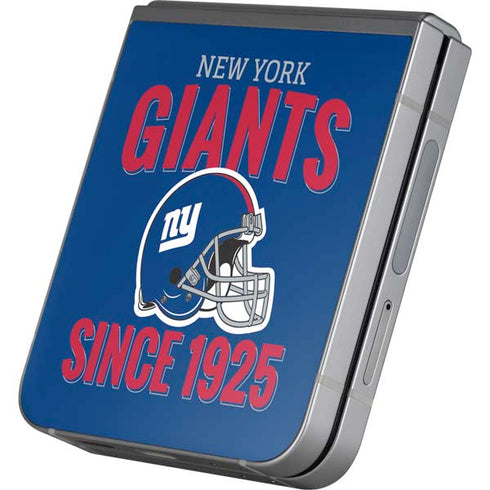 NFL New York Giants Helmet Galaxy Z Flip6 Skin